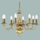 Candelabre, Lustre - Candelabru traditional stil clasic Flemish alama 8L