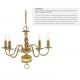 Candelabre, Lustre - Candelabru traditional stil clasic Flemish alama 5L