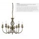 Candelabre, Lustre - Candelabru elegant stil clasic Zanzibar alama 6L