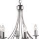 Candelabre, Lustre - Candelabru traditional stil clasic Maypole argintiu 8L