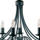 Candelabre, Lustre - Candelabru traditional stil clasic Maypole negru 8L