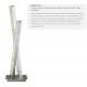 Veioze - Lampa de masa LED moderna design elegant Clover