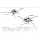Candelabre, Lustre - Lustra LED moderna suspendata Optica