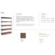 Biblioteci-Rafturi - Raft elegant design deosebit Glamy