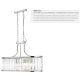 Candelabre, Lustre - Lustra traditionala stil clasic Victoria oval crom