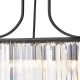Candelabre, Lustre - Lustra traditionala stil clasic Victoria oval negru