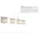 Candelabre, Lustre - Lustra eleganta design modern Elise 4L