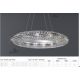 Candelabre, Lustre - Lustra ovala design LUX cristal Vesuvius 10L