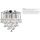 Lustre aplicate - Lustra cristal aplicata design LUX Dorchester 4L