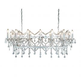 Candelabre, Lustre - Lustra suspendata cristal design elegant Florence 14L