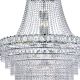 Corpuri de iluminat Lustre pentru casa scarii - Lustra cristal casa scarii design LUX Louis Philippe 28L