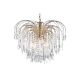 Candelabre, Lustre - Lustra cristal suspendata design elegant Waterfall gold 5L
