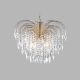 Candelabre, Lustre - Lustra cristal suspendata design elegant Waterfall gold 5L