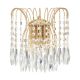 Aplice, corpuri de iluminat pentru pereti - Aplica perete cristal design elegant Waterfall gold
