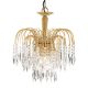 Candelabre, Lustre - Lustra cristal suspendata design elegant Waterfall gold 3L
