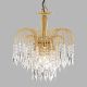 Candelabre, Lustre - Lustra cristal suspendata design elegant Waterfall gold 3L