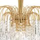 Candelabre, Lustre - Lustra cristal suspendata design elegant Waterfall gold 3L