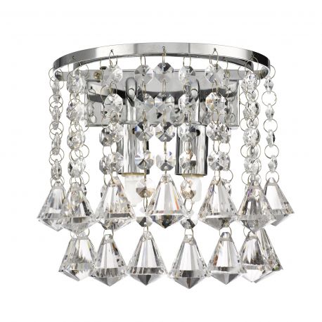 Aplice, corpuri de iluminat pentru pereti - Aplica perete eleganta design modern Hanna 2L