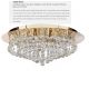 Lustre aplicate - Lustra eleganta design modern Hanna gold 8L