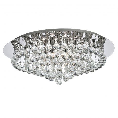 Lustre aplicate - Lustra eleganta design modern Hanna crom 8L