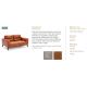 Canapele - Canapea 2 locuri, eleganta design italian Griselda