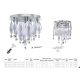 Lustre aplicate - Lustra LED cu telecomanda design modern Spindle