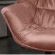 Scaune - Scaun design retro Dutch Comfort, catifea roz