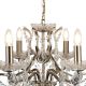 Candelabre, Lustre - Candelabru stil clasic cu 6 brate Paris alama antic