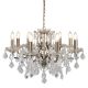 Candelabre, Lustre - Candelabru stil clasic cu 8 brate Paris alama antic