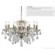 Candelabre, Lustre - Candelabru stil clasic cu 8 brate Paris alama antic