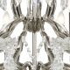 Candelabre, Lustre - Candelabru stil clasic cu 12 brate Paris argintiu satin