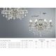 Candelabre, Lustre - Candelabru stil clasic cu 6 brate Paris argintiu satin