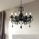 Candelabre, Lustre - Candelabru stil clasic Marie Therese 5L negru