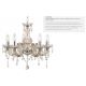 Candelabre, Lustre - Candelabru stil clasic Marie Therese 5L Mink