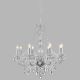 Candelabre, Lustre - Candelabru stil clasic Marie Therese 8L transparent