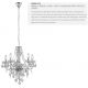 Candelabre, Lustre - Candelabru stil clasic Marie Therese 5L