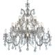 Corpuri de iluminat Lustre pentru casa scarii - Candelabru XXL casa scarii design clasic Marie Theresea 30L