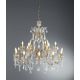 Corpuri de iluminat Lustre pentru casa scarii - Candelabru XXL casa scarii design clasic Marie Theresea 18L