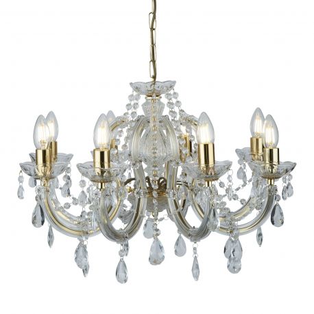 Candelabre, Lustre - Candelabru elegant design clasic Marie Theresea 8L