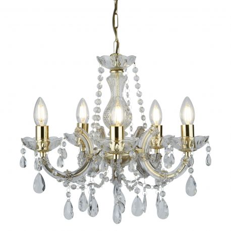 Candelabre, Lustre - Candelabru elegant design clasic Marie Theresea 5L