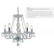 Candelabre, Lustre - Candelabru elegant design clasic Hale 5L