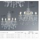 Candelabre, Lustre - Candelabru elegant design clasic Marie Theresea 8L