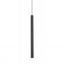 Pendul LED design minimalist LOYA, negru-pearl black