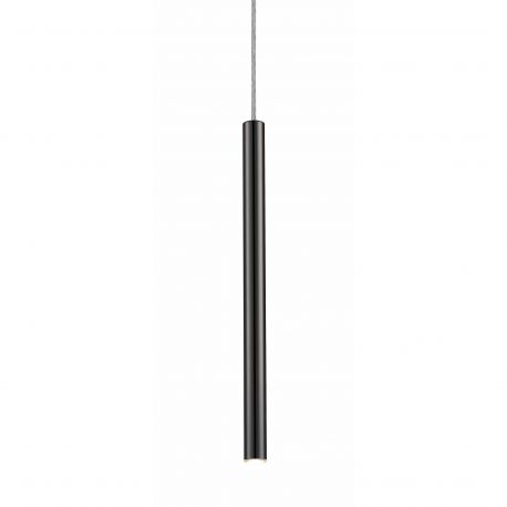 Pendule, Lustre suspendate - Pendul LED design minimalist LOYA, negru-pearl black