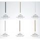 Pendule, Lustre suspendate - Pendul LED design minimalist LOYA, crom