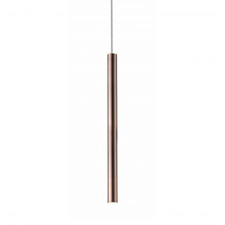 Pendule, Lustre suspendate - Pendul LED design minimalist LOYA, cupru antic