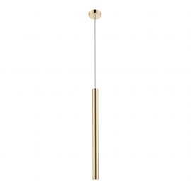 Pendule, Lustre suspendate - Pendul LED design minimalist LOYA, auriu lucios