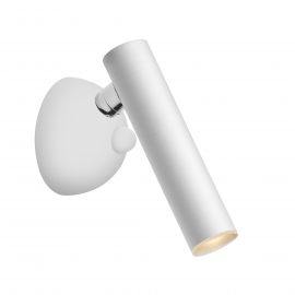 Aplice, corpuri de iluminat pentru pereti - Aplica LED directionabila, design minimalist LOYA, alb