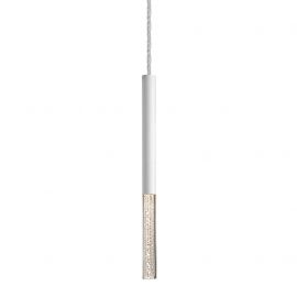 Pendul LED design minimalist One, alb