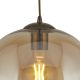Pendule, Lustre suspendate - Pendul design modern 25cm Balls chihlimbar
